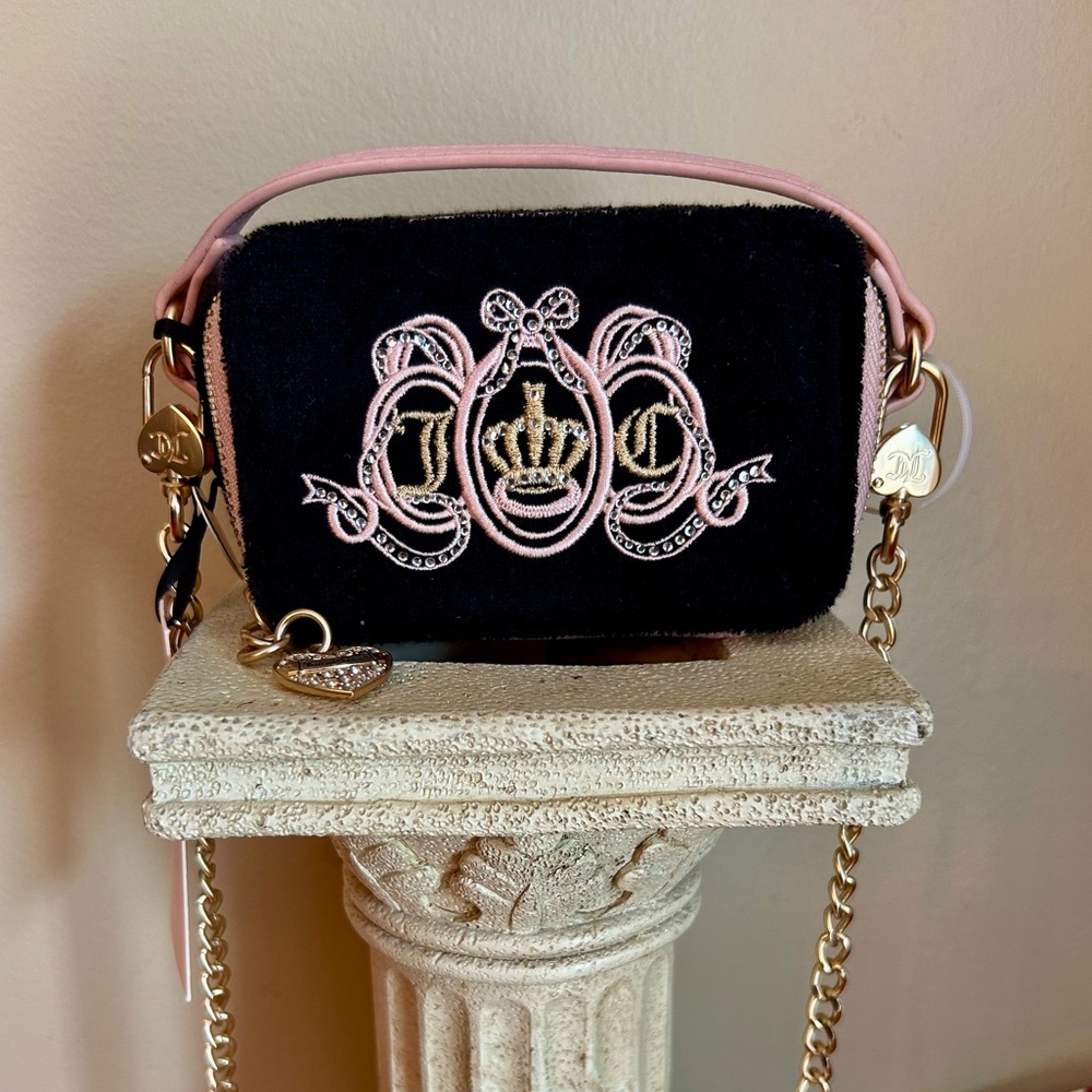 Juicy Couture Embroidered Mini Crossbody Bag